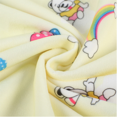 Printed Crystal Super Soft Fabric